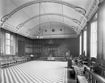 Aberdeen, 85 Crown Street, Masonic Temple.
General interior view.
