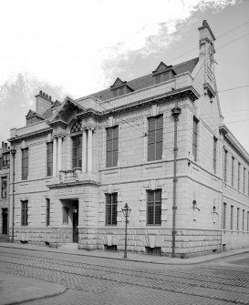 General exterior view of Masonic Temple, Crown Street from South-West.