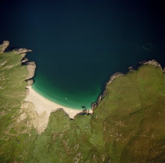 Digital image of vertical aerial photograph, Photoair 99053, frame 007 (Mingulay & Berneray).