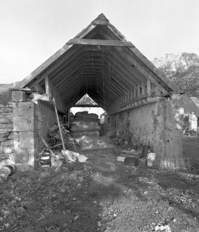 View of hay barn from S
Digital image of D 3074