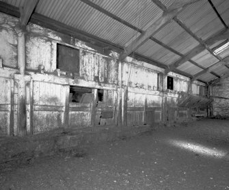 View of cattle court (NC 5324 1487) from S, with stable behind wooden wall
See MS/744/102/1, 2, 3, item 11
Digital image of C 61102