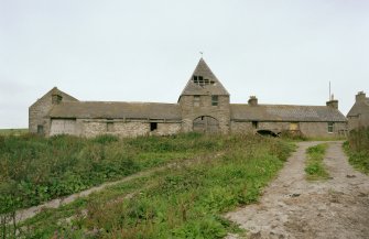 View of steading from E.
Digital image of D 3443