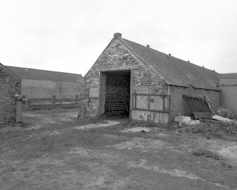 View of courtyard and byre from NE.
Digital image of D 3448
