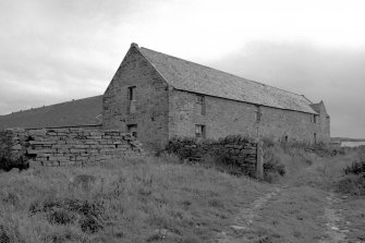 View of barn from W.
Digital image of D 3453