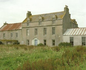 Scar Steading: View of main three-storey block of house from S.
Digital image of D 3347 CN