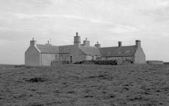 Scar Steading: View of former grieve's (farm overseer's) house from N.
Digital image of D 3361