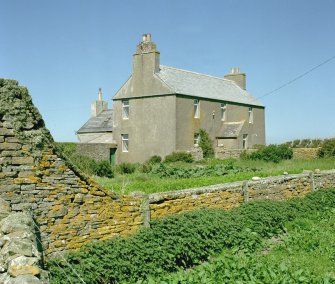 View of farm-house from SW.
Digital image of D 23619 CN