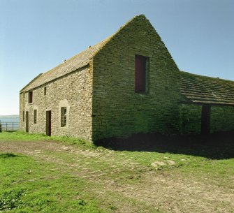 View of threshing barn from ESE.
Digital image of D 23624 CN