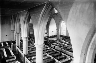 Crail, Parish Church.
Interior view.
