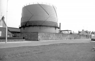 View from NW showing gasholder