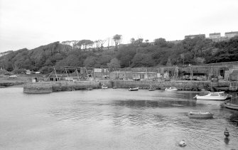 General view from W showing harbour