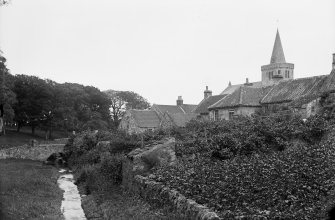 Kilrenny. 
General view of back of village from the Kilrenny Burn.