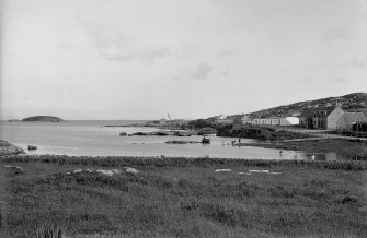 Coll, Arinagour.
General view of Harbour from North.