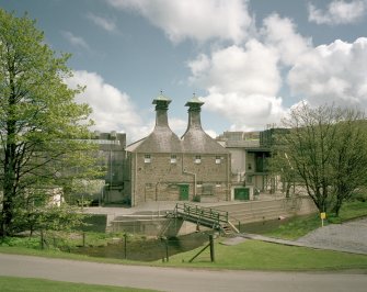 General view of main production block of distillery (left: Still House, centre: kilns) from NW
Digital image of C 68564 CN