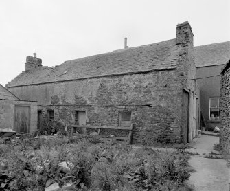 View of rear of older farmhouse from NW.
Digital image of D 3281