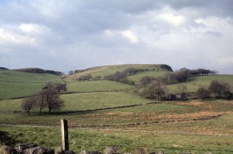 Copy of colour slide showing general view of Walls Hill Fort, Renfrewshire from SSW
NMRS Survey of Private Collection
Digital Image only