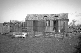 View from S of dog kennels
Photographic print filed in MS/744/106
Digital image of D 4020/11