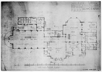 Ground floor plan.
Scanned image of E 26041 P.