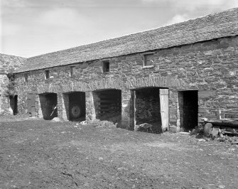 Kilchiaran Farm, Kilchiaran.
View of doors of cart shed range.
Digital image of AG 6432