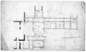 Photographic copy of ground floor plan.
Digital image of LAD/18/73.