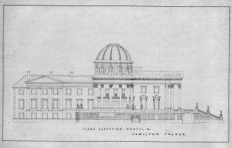 Photographic copy of design for mausoleum.
Digital image of LAD/18/36 P.