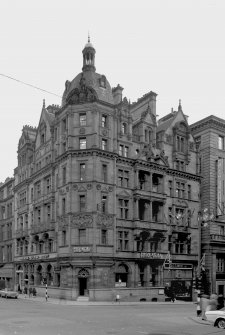 117 - 121 West George Street, Glasgow.
General view from NW.