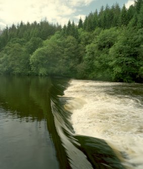 View from E of Dundaff Linn (seen from observation point in former Gas Works)