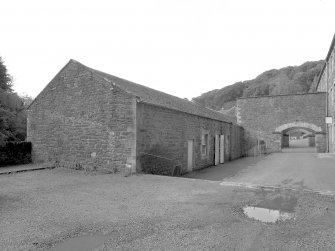 View of S end of Dye Works from S