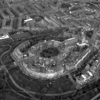 Glasgow, Woodlands Hill.
General oblique aerial view.