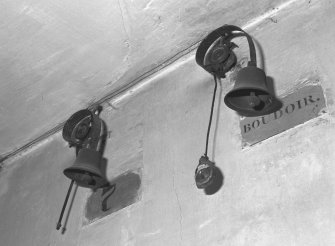 Basement, corridor, servants' bells, detail
Digital image of D/30803