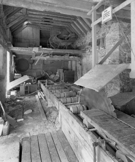 Interior, view from E (including saw-mill machinery)
Digital image of D/31670