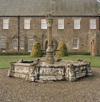 View of fountain from East.
Digital image of D 47418 CN.