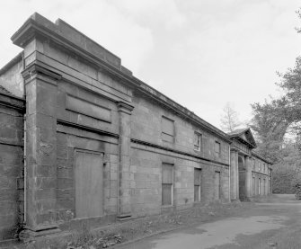 Stables, South East front, view from South
Digital image of D/12670