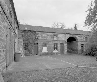 Stables, courtyard buildings, view from North West
Digital image of D/12678