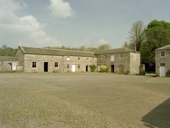 Steading, view of courtyard from south west
Digital image of D 46971/cn
