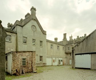 Taymouth Castle.  East courtyard, view from North East.
Digital image of D/21757/cn