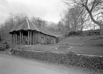 Taymouth Castle, Rustic Lodge.
View from E
Digital image of PT 592