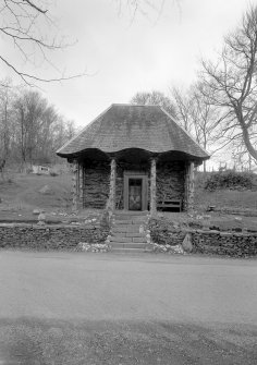 Taymouth Castle, Rustic Lodge.
General view from South-East.
Digital image of PT/591