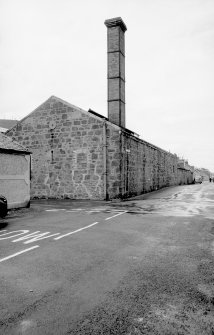 General view from SE showing chimney and Ballybroke Street front