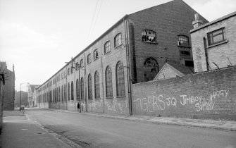 View from E showing East Wellington Street front