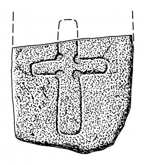 Cross-slab (no 5).
Stone held at Pictavia, Brechin.
Signed: 'JB'
