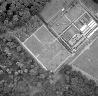 Floors Castle, formal garden
Aerial view from North
Digital image of C/656