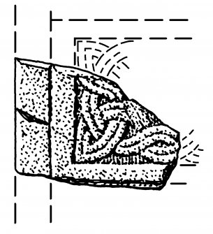 Fragment of cross-slab Kirriemuir no.14.

