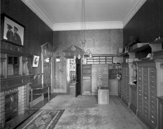 Interior
View of ground floor Secretary's room from W
Digital image of SU/782