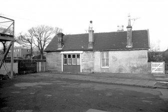View from SW showing SW front of station office