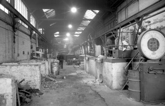 Interior
View showing induction furnaces for steel founding