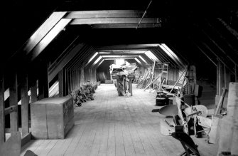 Interior
View showing plough store