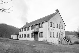 View of staff housing to W from NE
Digital image of D 25698