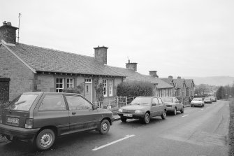 View of staff cottages from SE
Digital image of D 25701