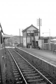 View from ESE showing ESE and SSW fronts of signal box